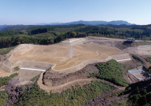 竹田市長湯<br>太陽光発電用地林地開発許可申請
